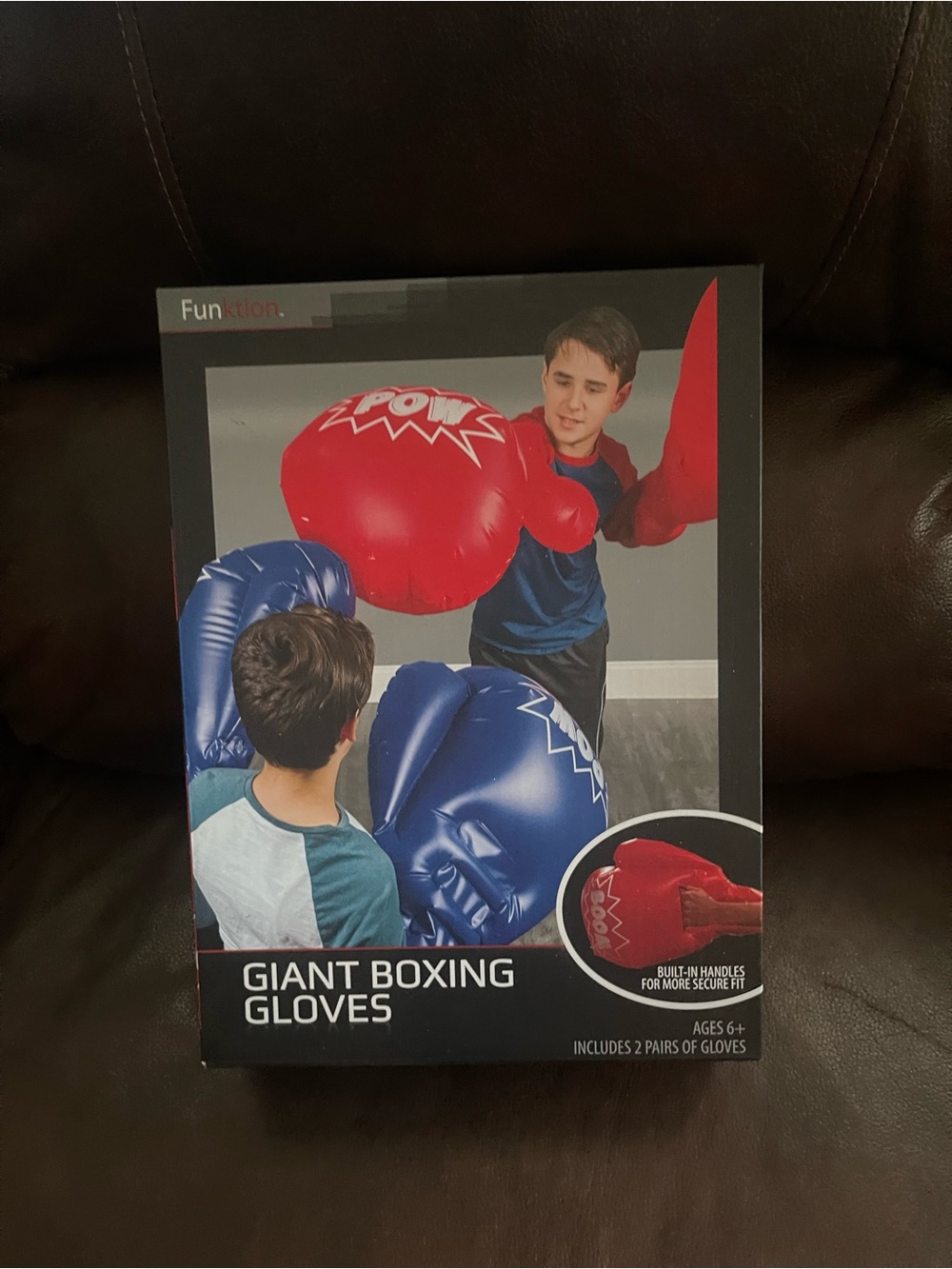 Funktion Giant Inflatable Boxing Gloves - Red & Blue